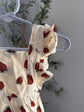 Strawberry Ruffle Romper